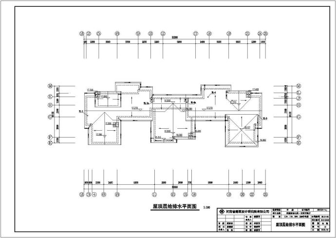 带地下室五层别墅给排水设计施工图_图1