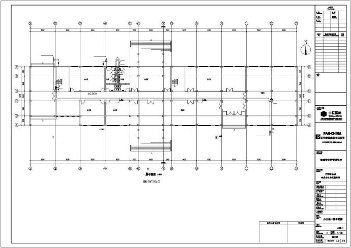 某地四层实用型办公楼给排水设计图_图1