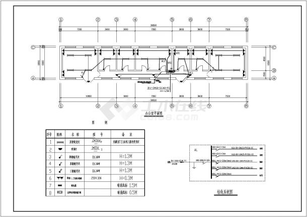 某工厂车间工程电气施工设计施工图-图二
