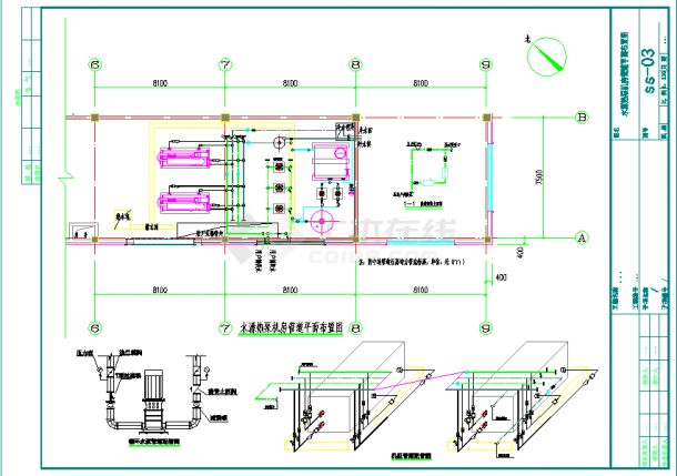 某工厂水源热泵方案规划图-图二
