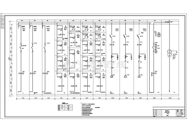 某工厂总变配电室工程平面设计图纸-图二
