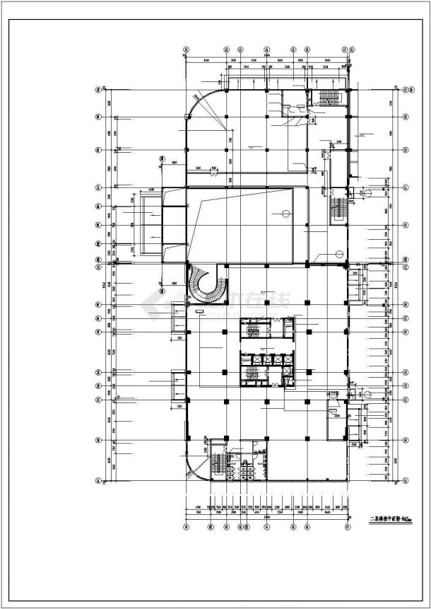 住宅楼电气施工BAS系统详细图纸-图二