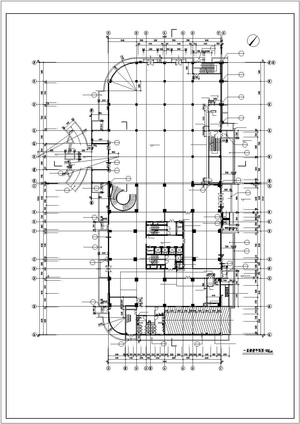 住宅楼电气施工BAS系统详细图纸