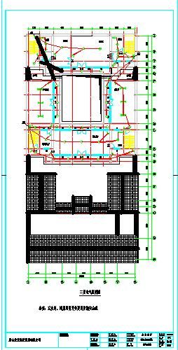 某城市二层四合院电气设计施工图（共12张）-图二