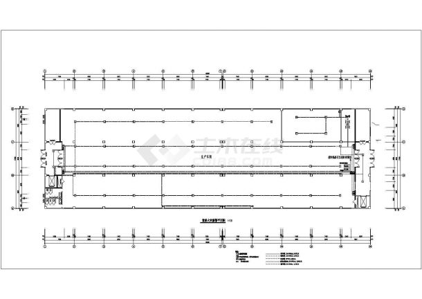 某地四层服装工业厂房电气设计施工图-图二