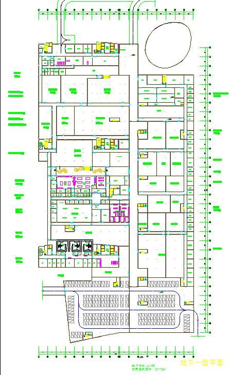 某地四层某医院综合楼设计平面设计图-图二