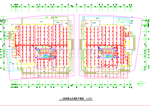 某二十四层办公楼给排水设计施工图-图二