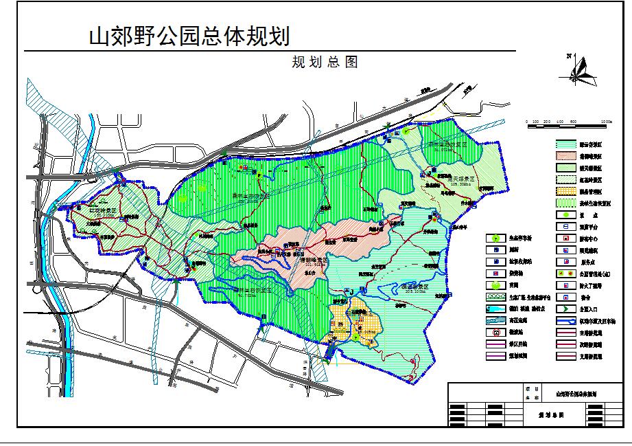 某地小型公园园林景观设计规划总图