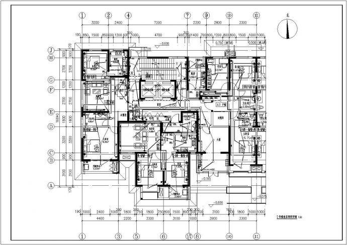 某高层民用住宅楼电气设计施工图纸_图1