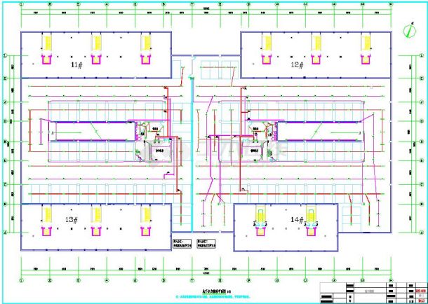 某工程小型地下车库电气设计施工图-图二