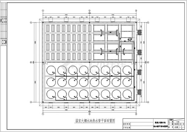 某温室大棚电气设备平面设计施工图纸-图一