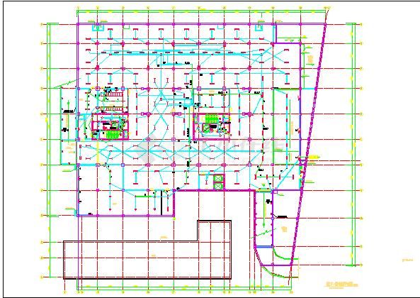 某地某27层综合楼建筑电气设计图（共8张）-图一