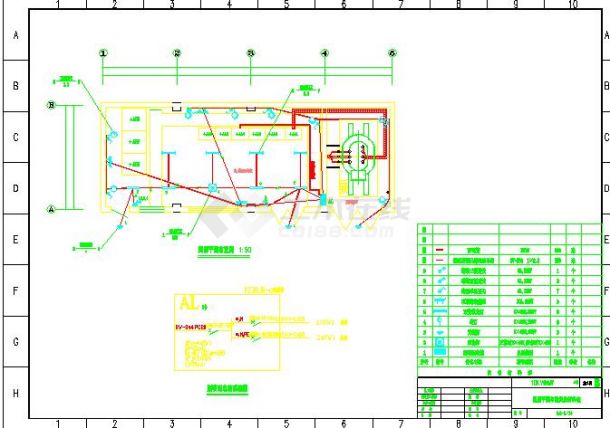 某地变电所高压供电全套设计施工图纸-图二