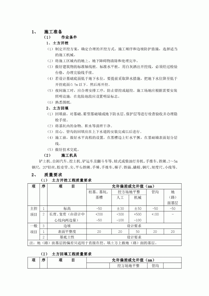 土方开挖和回填工程_图1