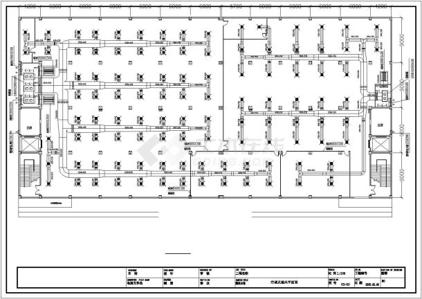 生产车间及办公室暖通空调施工设计图-图二