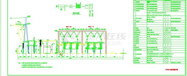 某地220kv线路间隔电气施工图-图二