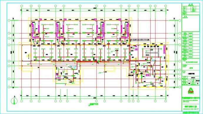 某地三层框架结构幼儿园电气系统设计图_图1