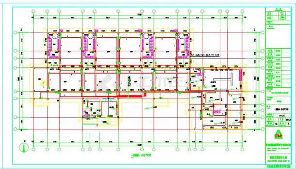 某地三层框架结构幼儿园电气系统设计图-图二