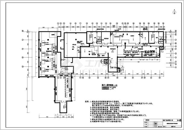 城市广场10KV配电工程总配高压电气施工二次设计图-图二