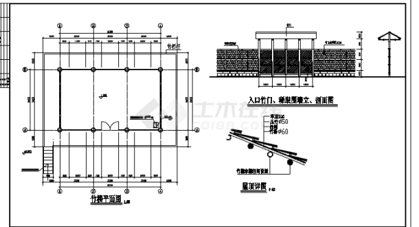 某地小型山地动物园孔雀园景观设计图-图二