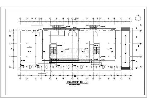 某地六层商住楼电气设计施工图（共17张）-图二