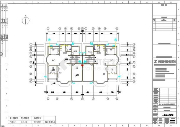 全套三层别墅给排水设计施工系统图-图二