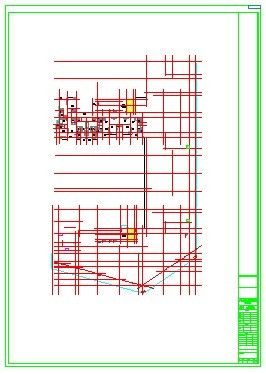 某小区建施CAD平面图-图一