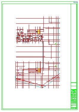 某小区建施CAD平面图_图1