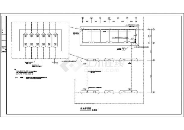 某加油站营业房电气系统设计施工图-图一