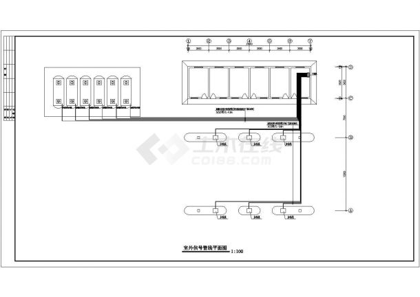 某加油站营业房电气系统设计施工图-图二