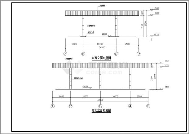 某地加油站-加气站钢结构建筑设计图纸（共13张）-图二