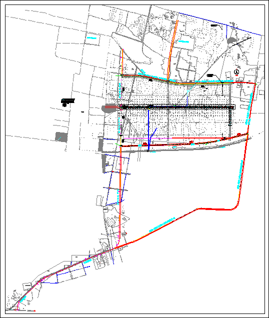 市政道路雨污水设计图纸_图1