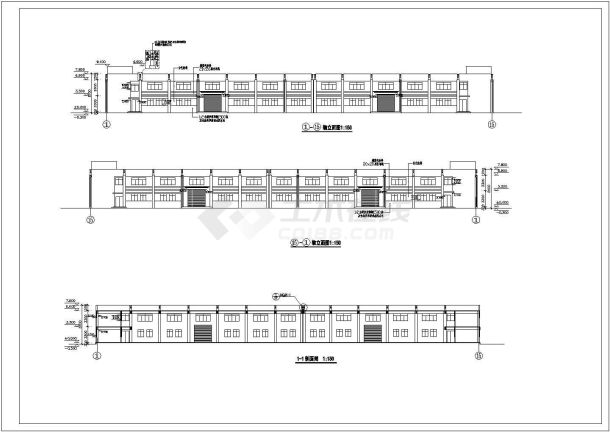 某地区仓库建筑构造详图（共5张）-图二