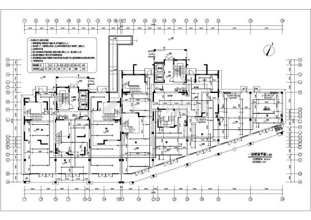 某高层小区机房给排水规划设计施工图纸-图二
