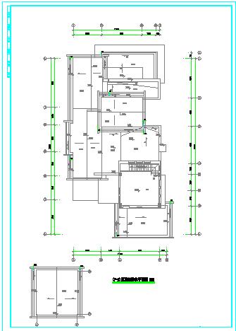 某小区别墅给排水规划设计施工图纸_图1