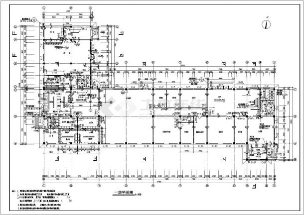 某地区厂房建筑结构设计图（共10张）-图二