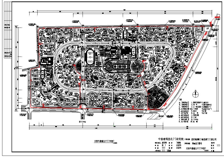 某地时尚紫薇城市花园景观设计规划图