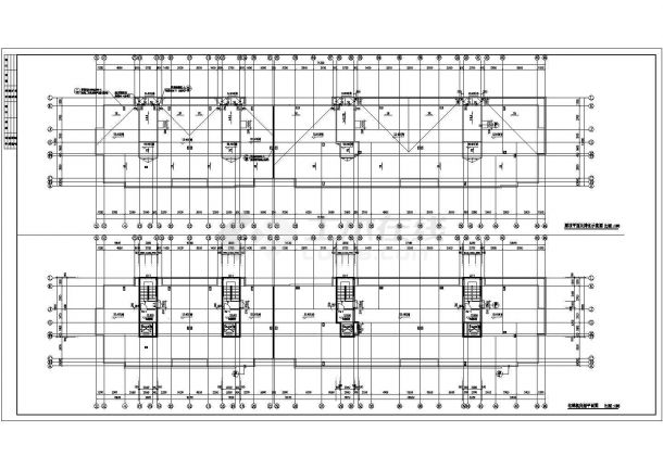 17层住宅楼混合结构建筑图及结构图-图二