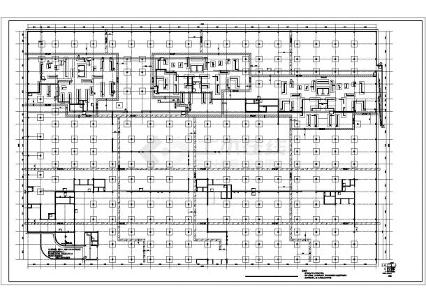某地小区地下一层混合结构建筑设计图-图二