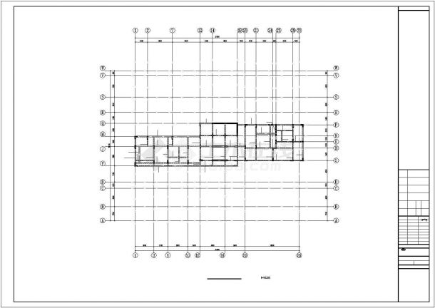 32层标准层配筋建筑结构设计图纸-图一