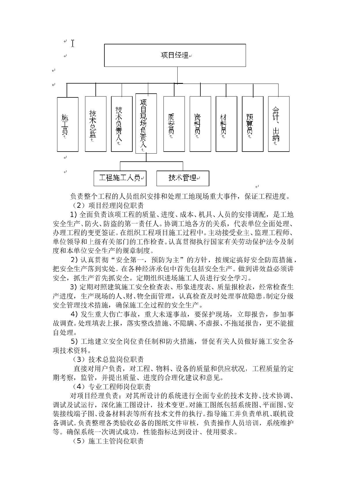 外贸&middot;国际雅苑智能建筑系统施工组织设计-图二