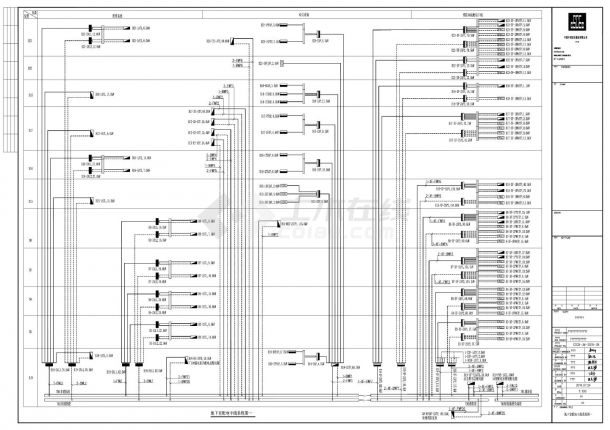 拉萨市白定医院项目一期工程-干线系统CAD图.dwg-图一