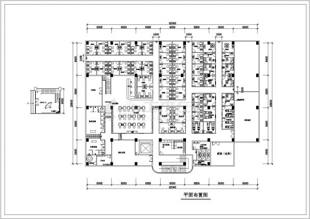 某地区休闲中心建筑方案图（全套）-图二