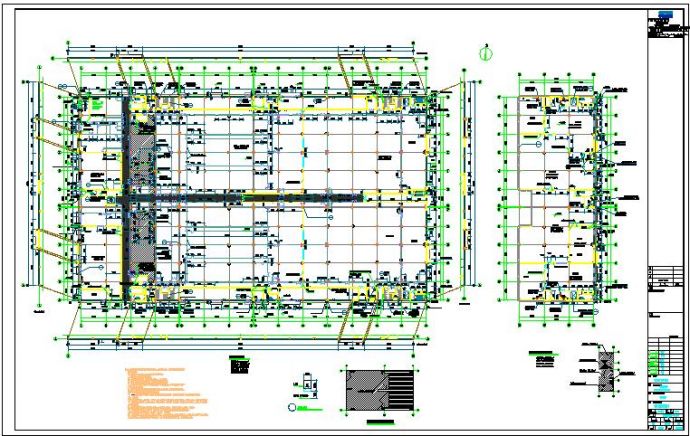 某地新能源厂房建筑设计施工图纸_图1
