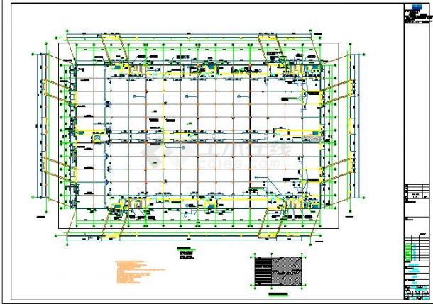 某地新能源厂房建筑设计施工图纸-图二