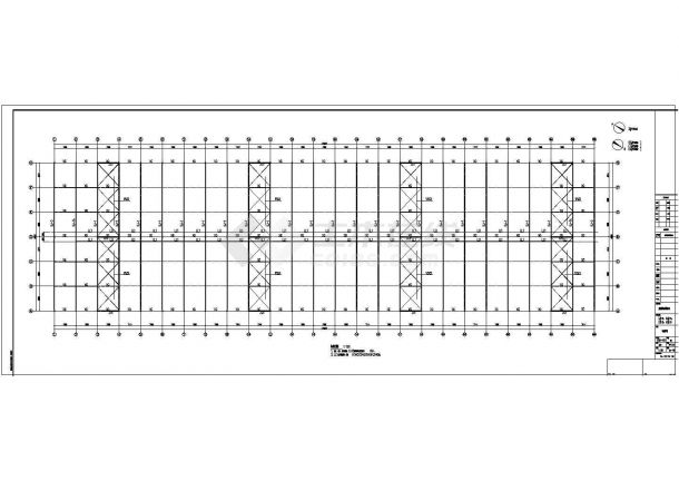 某厂房钢结构设计施工图纸（含设计说明）-图二