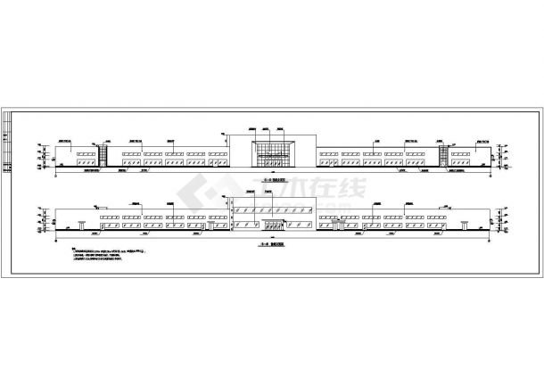 某地区小型药厂建筑施工图（全集）-图一