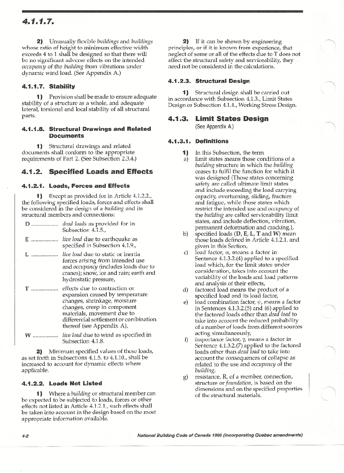 加拿大结构荷载规范纯英文版现行规范-图二
