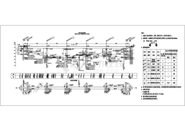 某地道路高架桥建筑结构设计施工图-图一