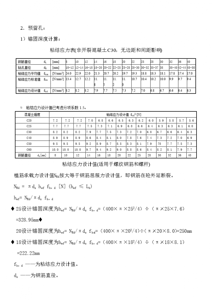 某工程框架梁处植筋方案-图二